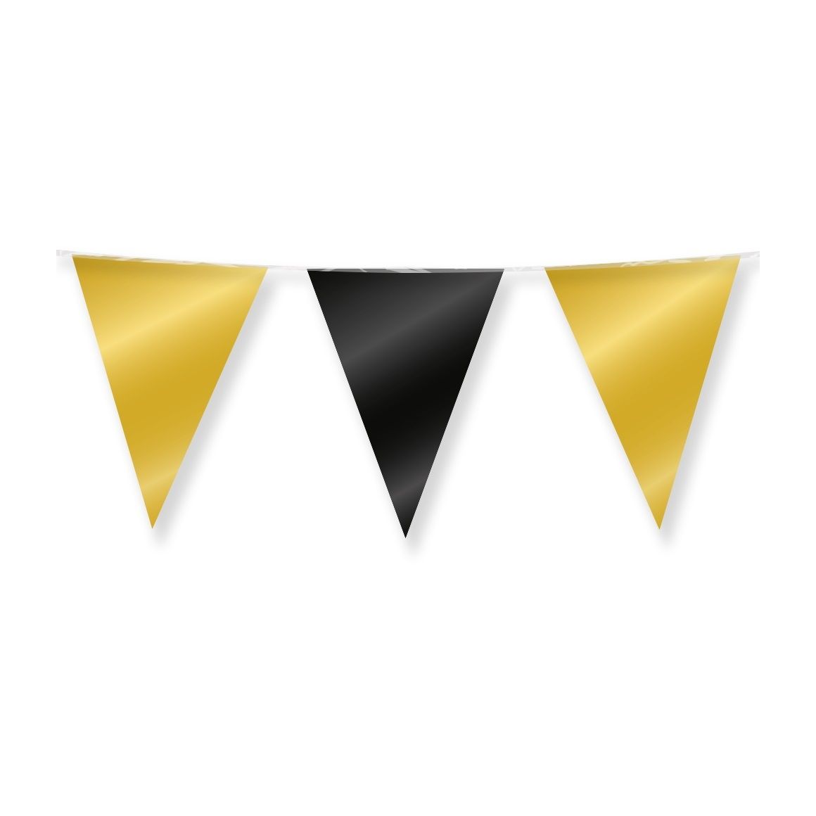 Bruna office -  Party Flag Foil Gold and black