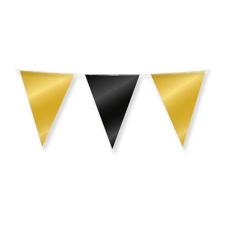Bureau Bruna - Party Flag Foil Or et noir
