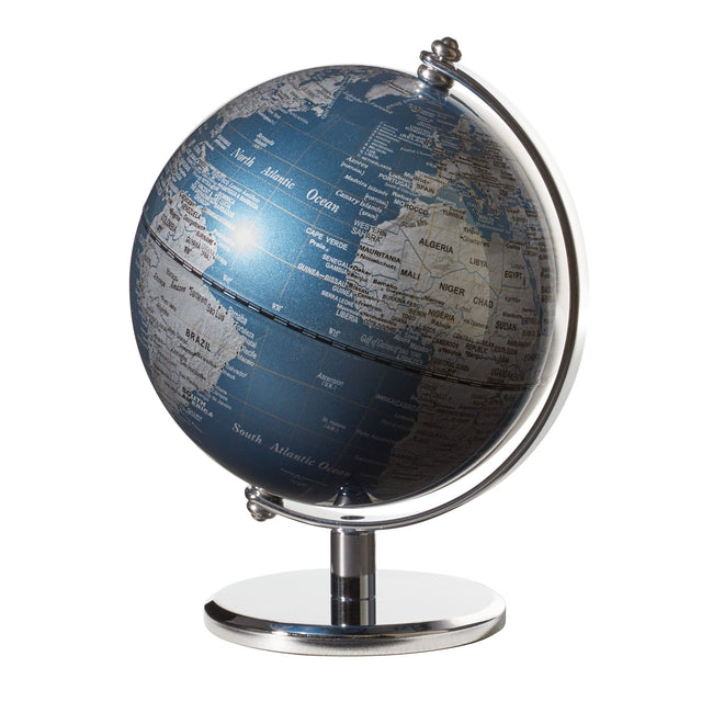 Troïka - Globe 13cm bleu-vert