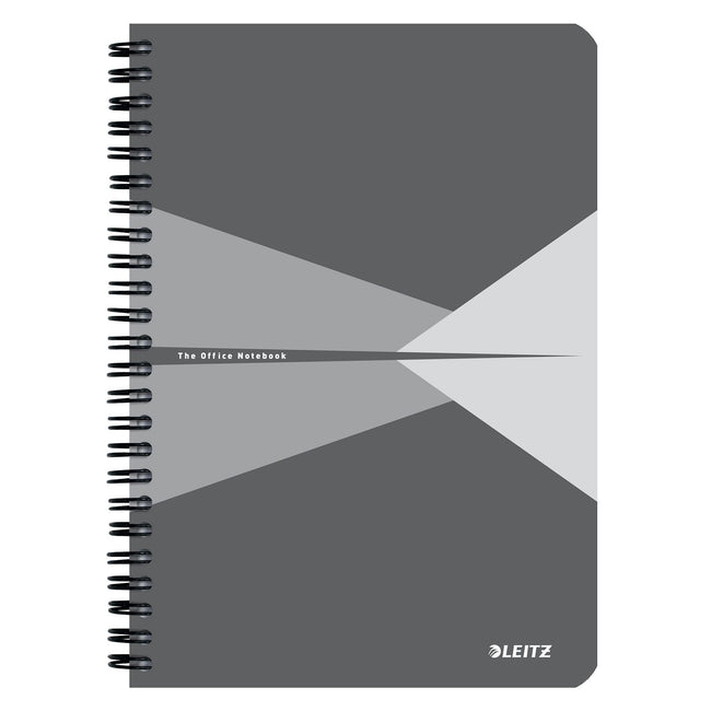 Leitz - Carnet de bureau a5 ligne 180 pages gris