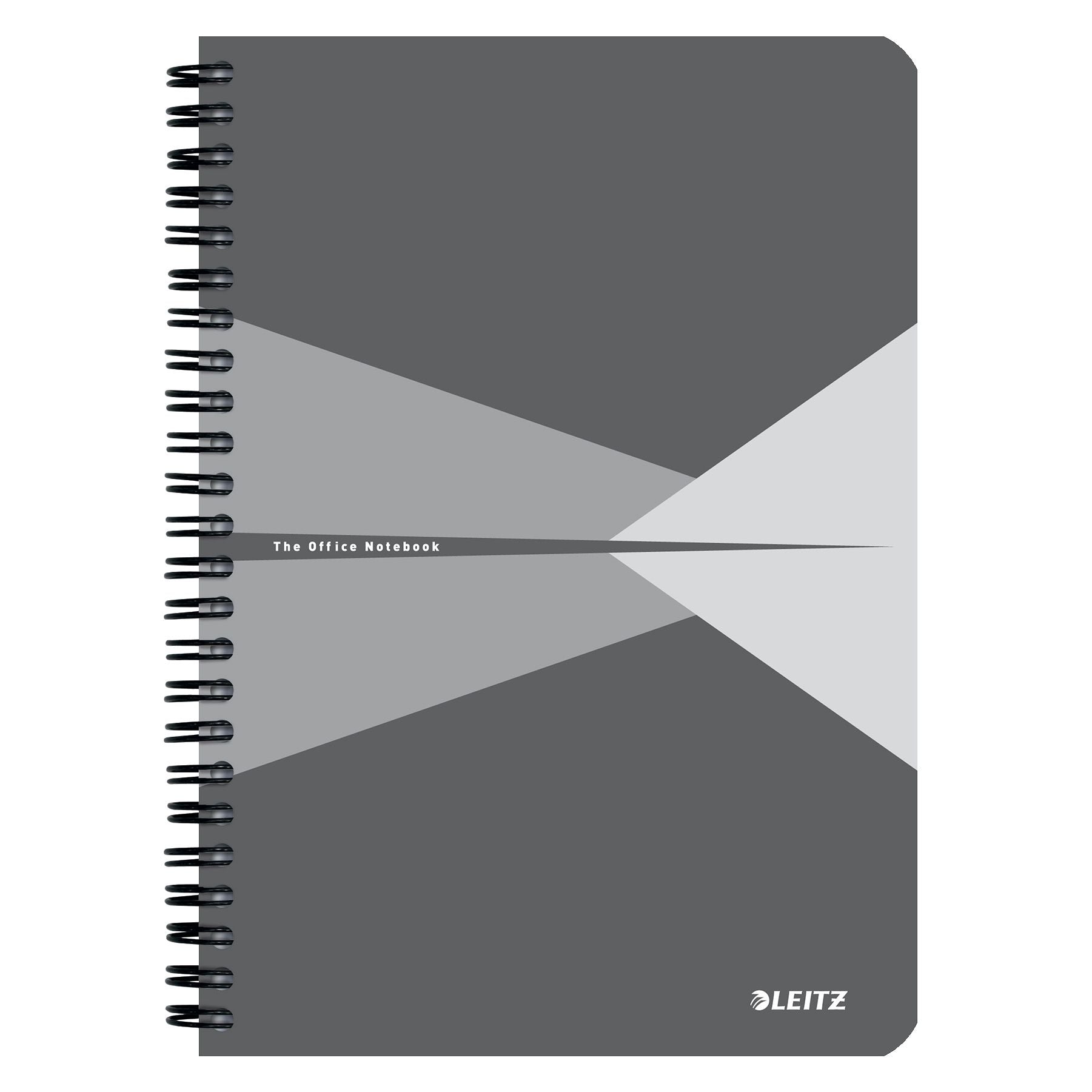 Leitz - Carnet de bureau a5 ligne 180 pages gris | 5 pièces