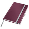 Leitz -  Notitieboek Style A5 lijn 160 pagina's 100gr rood | 5 stuks
