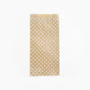 Clairefontaine - Sachet cadeau 16x30x5 kraft étoile 50 pcs