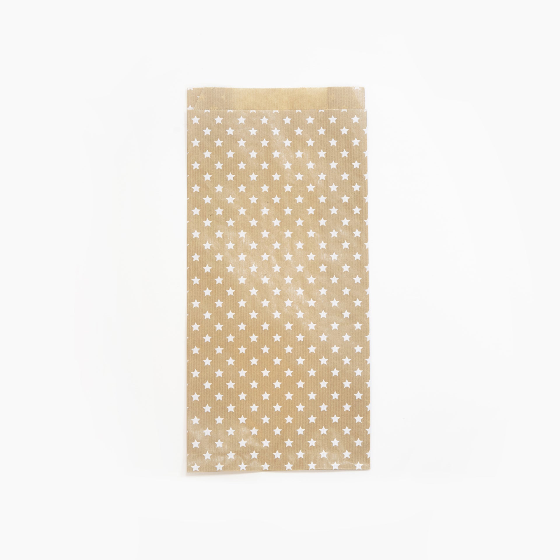 Clairefontaine - Sachet cadeau 16x30x5 kraft étoile 50 pcs