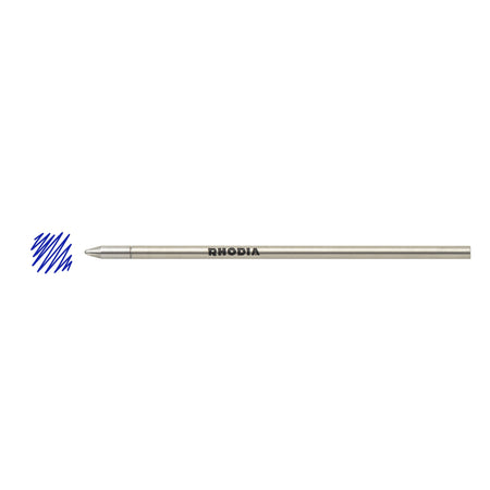 Rhodia - Recharge stylo bille scRipt 0.7mm bleu