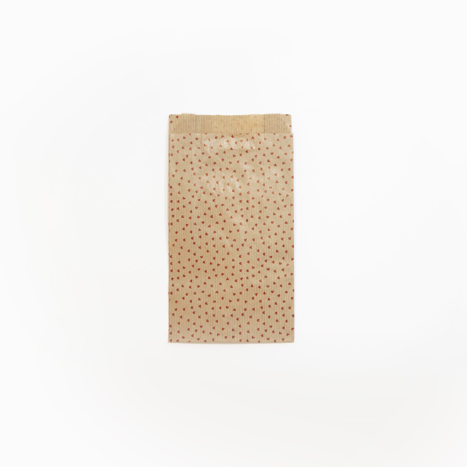 Clairefontaine - Sachet cadeau 12x24x4,5 coeur kraft 50 pcs
