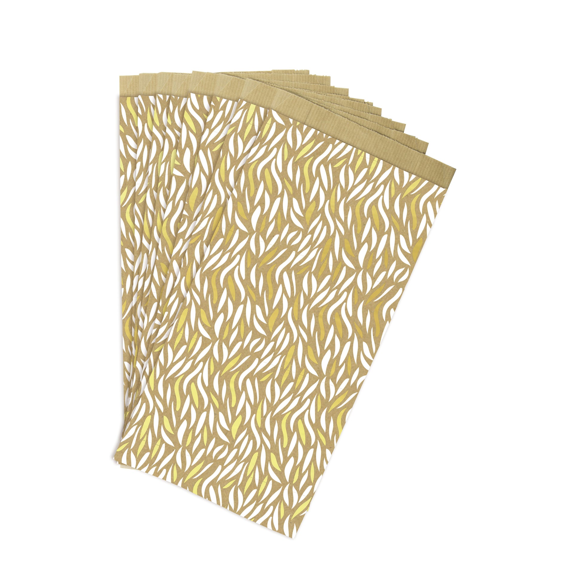 Clairefontaine - Sachet cadeau 12x24x4,5 kraft golf 50 pcs