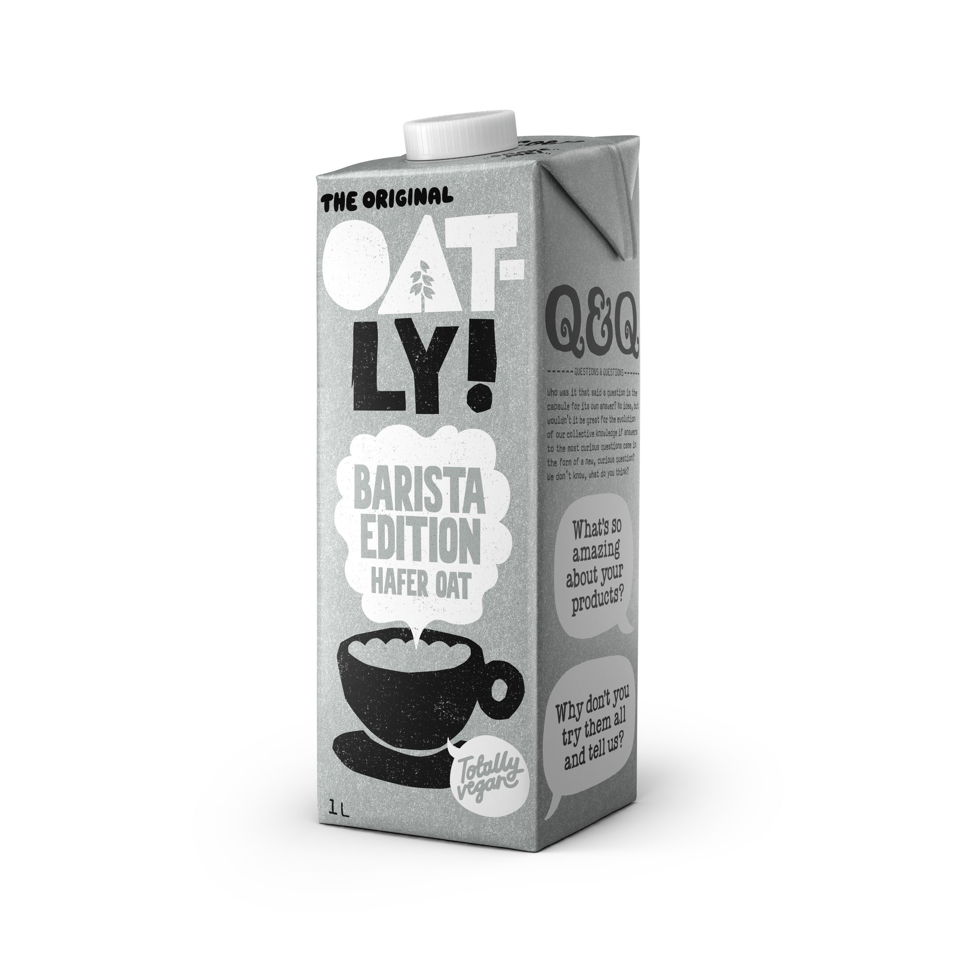 Oatly - Boisson à l'avoine Barista 1 litre