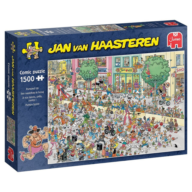 Jan van Haasteren - Puzzle avec un talon aiguille trop haut 1500 pcs