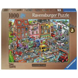 Ravensburger - Puzzle Ray's Comic Modern Time 1000 Teile