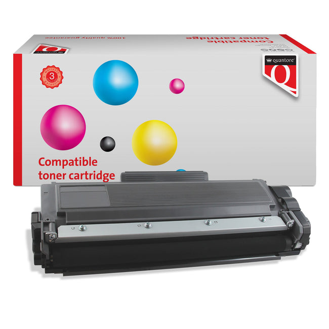 Quantore -  Toner brother tn-2510xl zwart hc