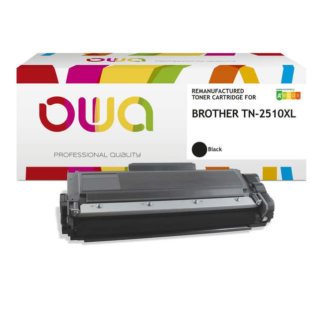 OWA -  Toner  brother tn-2510xl zwart hc