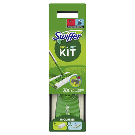 Swiffer -  Vloerwissysteem terskit 8 dry en 3 wet