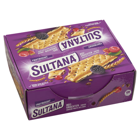 Sultana - Biscuit aux fruits fruits des bois 3 pack | 24 pièces