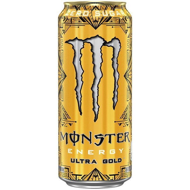Monster - Boisson énergisante ultra or canette 500ml