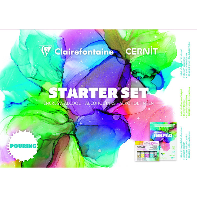 Clairefontaine -  holinkt  terset 8-delig