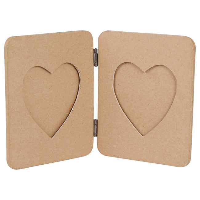 Décopatch - Cadre photo figurine album coeur 14x1,5x18cm