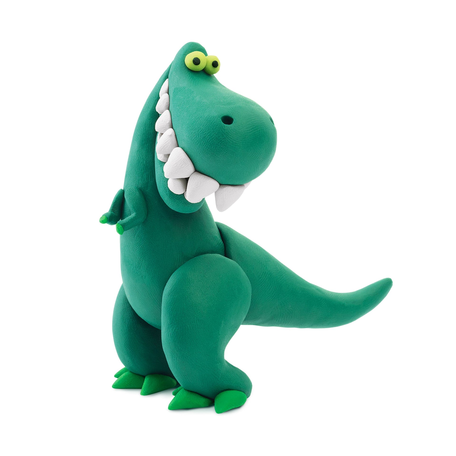 Bruna Büro - Clay Hey Clay Dinosaurier-Set bestehend aus 3 Teilen