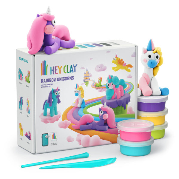 Bruna office - Clay hey clay licorne set 15 pièces