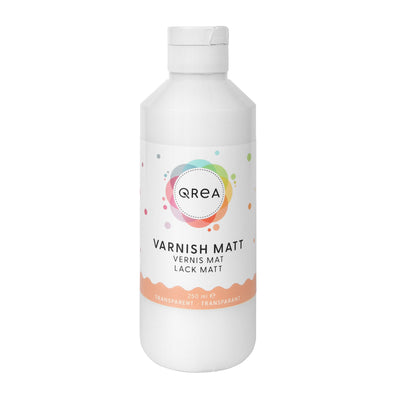 Qrea - Lack matt 250ml | 6 Stück