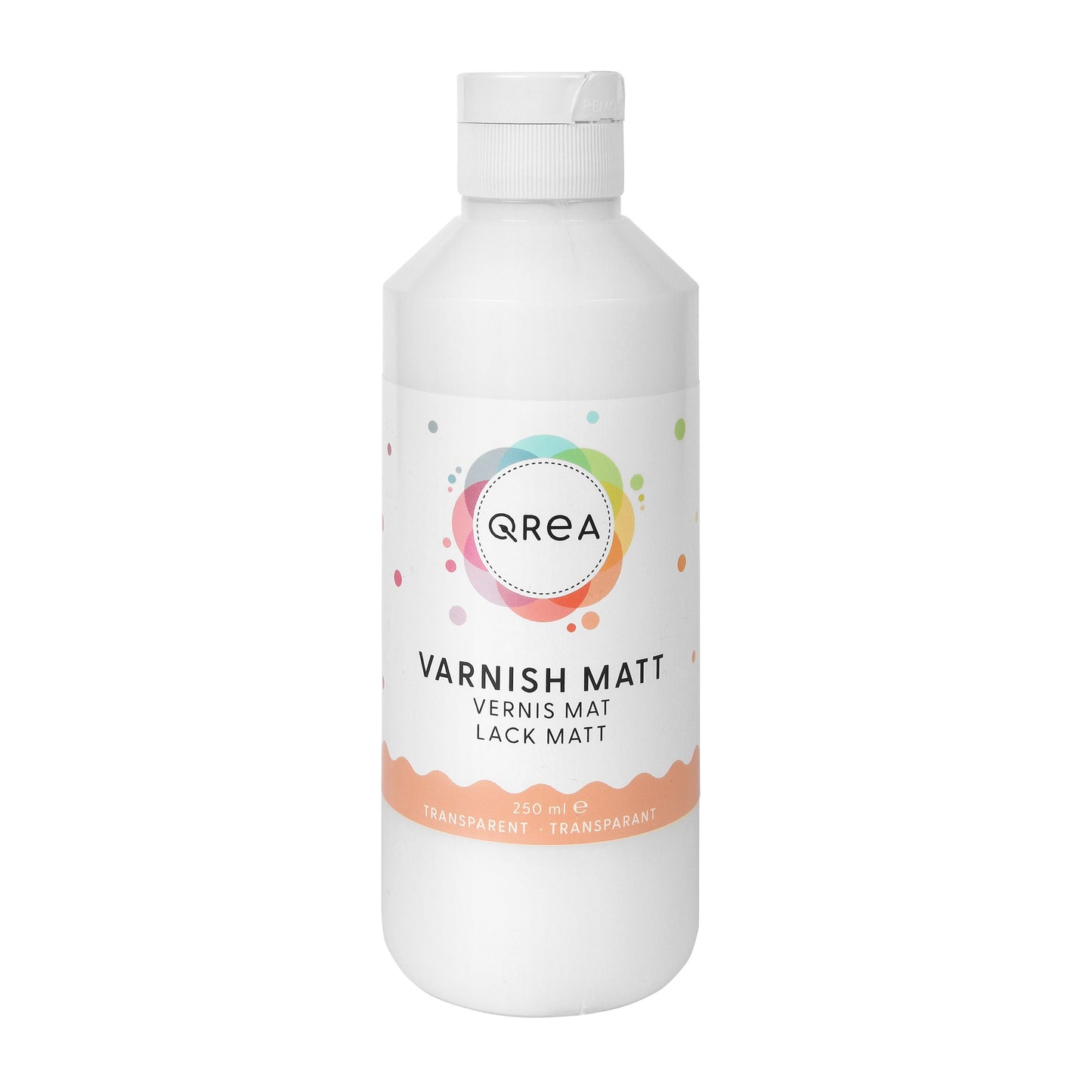 Qrea - Vernis mat 250ml | 6 pièces