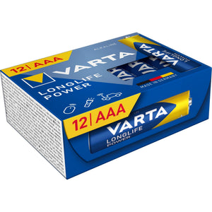 Varta - Batterie Longlife Power 12xaaa