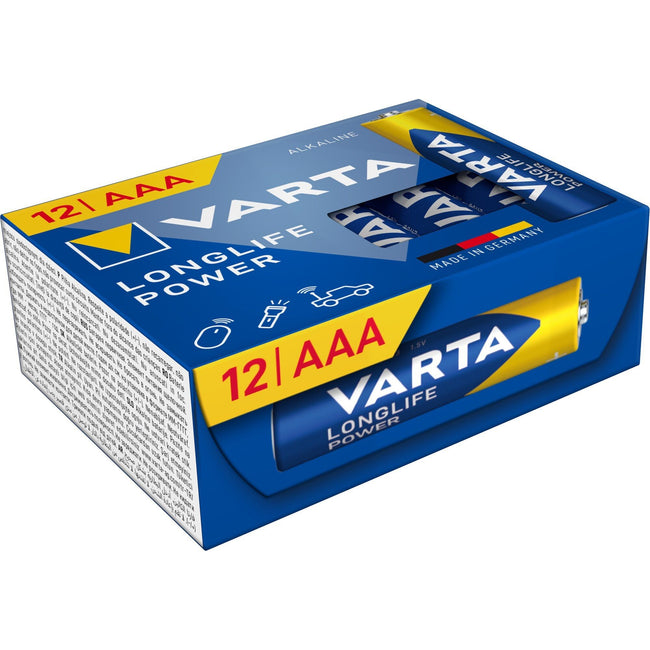 Varta - Batterie longue durée de vie 12xaaa
