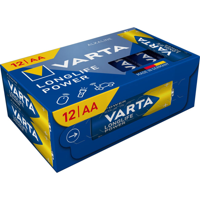 Varta - Batterie longue durée de vie 12xaa