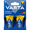 Varta - Batterie longue durée de vie 2xd | 30 pièces