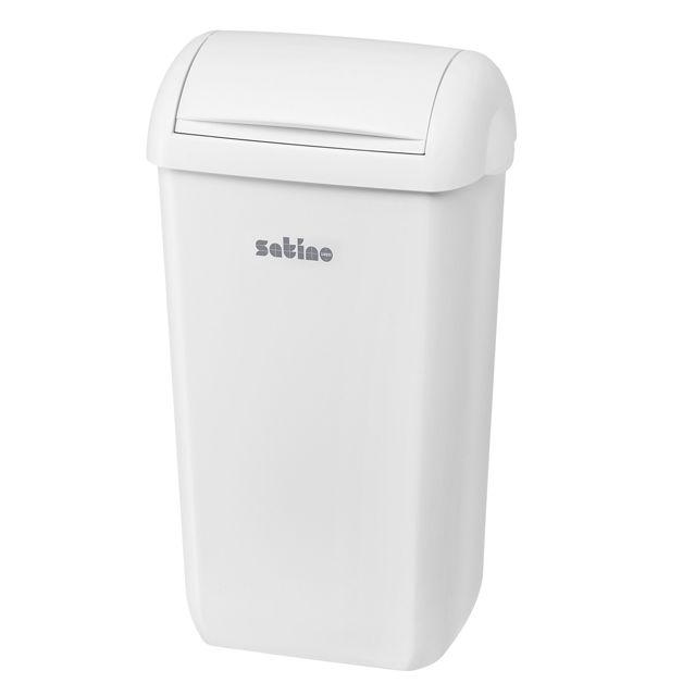 Satino -  Dameshygienebak  23 liter wit 332590