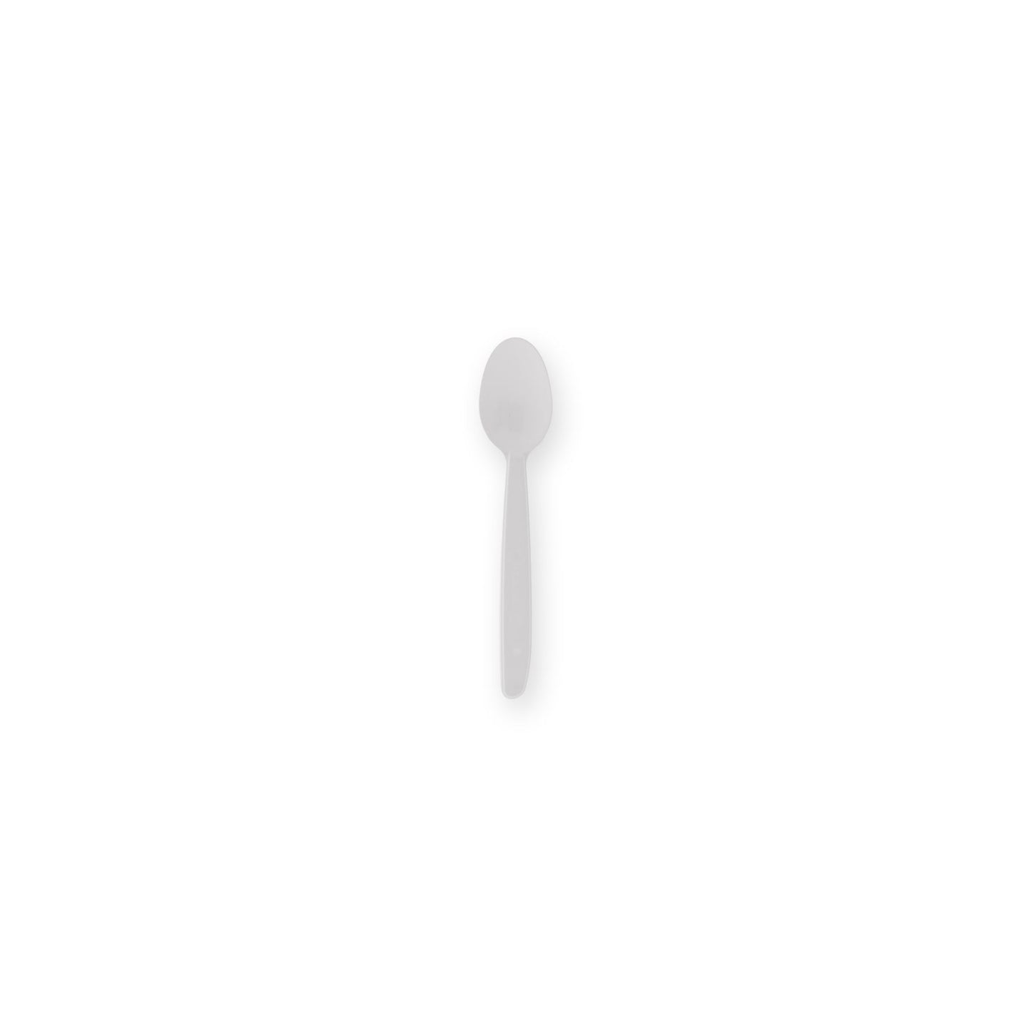 IEZZY - Kaffeelöffel wiederverwendbar, PP, 130 mm, 50 Stück, weiß