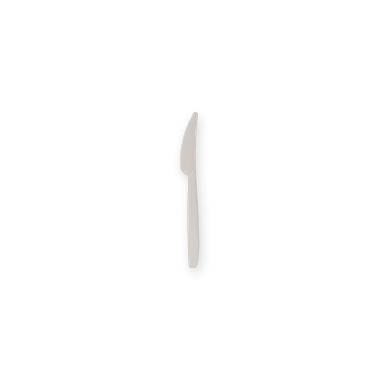 IEZZY - Messer wiederverwendbar, PP, 185 mm, 50 Stück, weiß