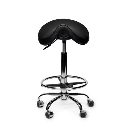 Office -  zadelkruk zwart standaard met voetring