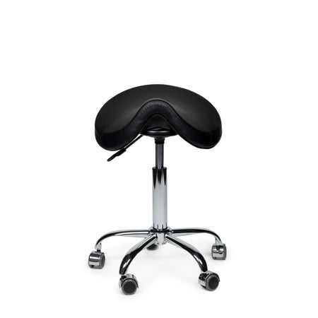 Bureau - tabouret selle noir bas