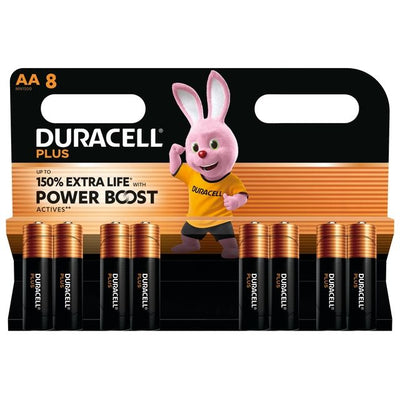 Duracell -  Batterij  plus powerboost 8x aa | 24 stuks