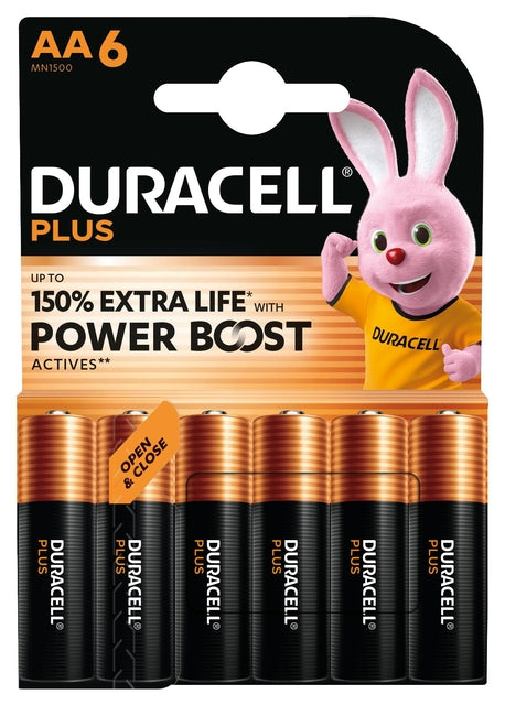 Duracell - Batterie plus Power Boost 6x AA | 10 Stück