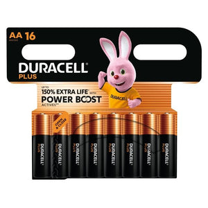 Duracell - Batterie plus Power Boost 16x AA