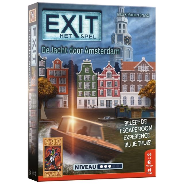 999 games -  Spel exit de jacht door amsterdam | 12 stuks