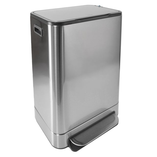 Desq -  Pedaalemmer  40 liter rvs zilver