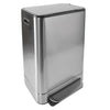 Desq - Poubelle à pédale 40 litres inox argent