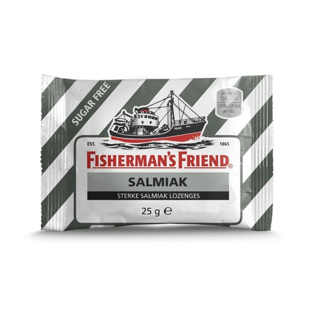 Fisherman's Friend -  Keelpastilles fishermans friend salmiak suikervrij | 24 stuks