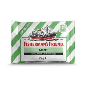 Fisherman's Friend - Pastilles pour la gorge Fisherman's Friend menthe sans sucre | 24 pièces
