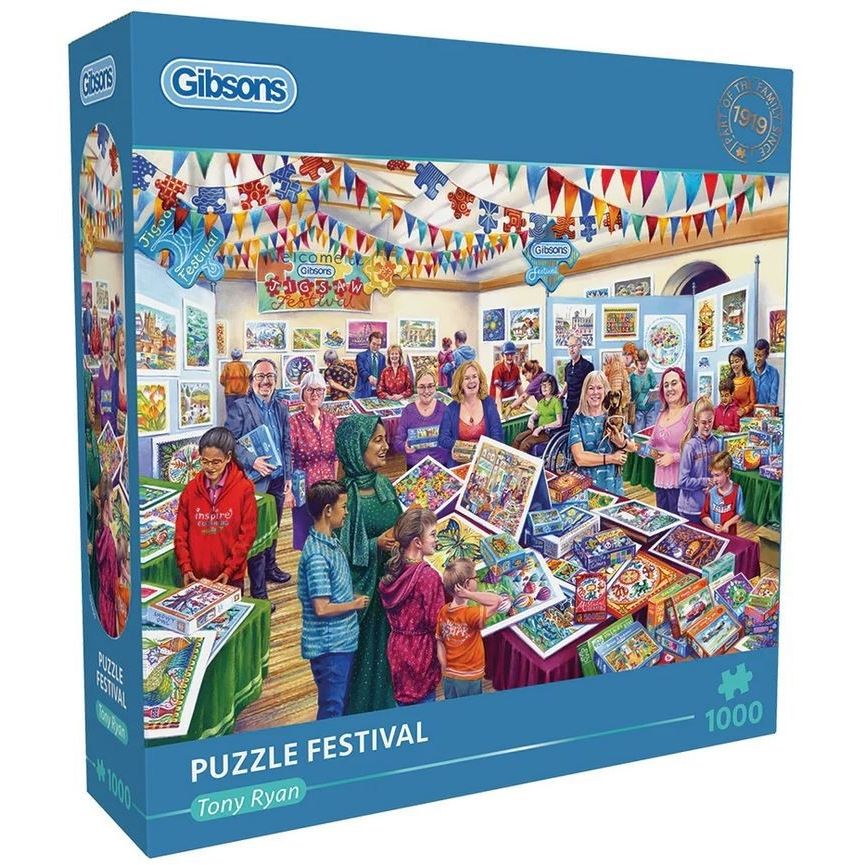 Gibsons - Puzzle festival de puzzles 1000 pcs