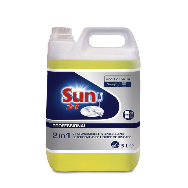 Détergent lave-vaisselle Sun Pro Formula 2en1 liquide 5L