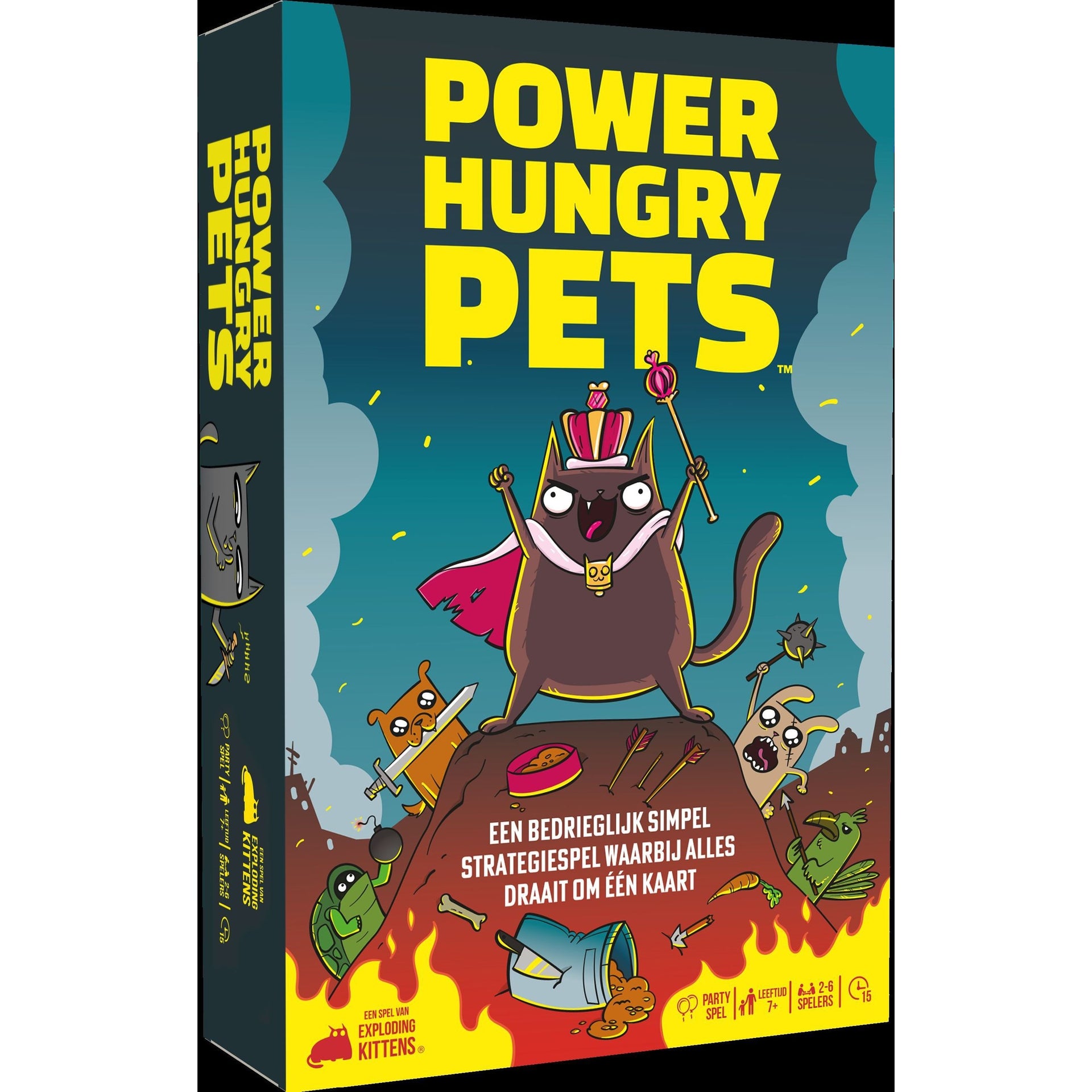 Asmodee -  Spel power hungry pets
