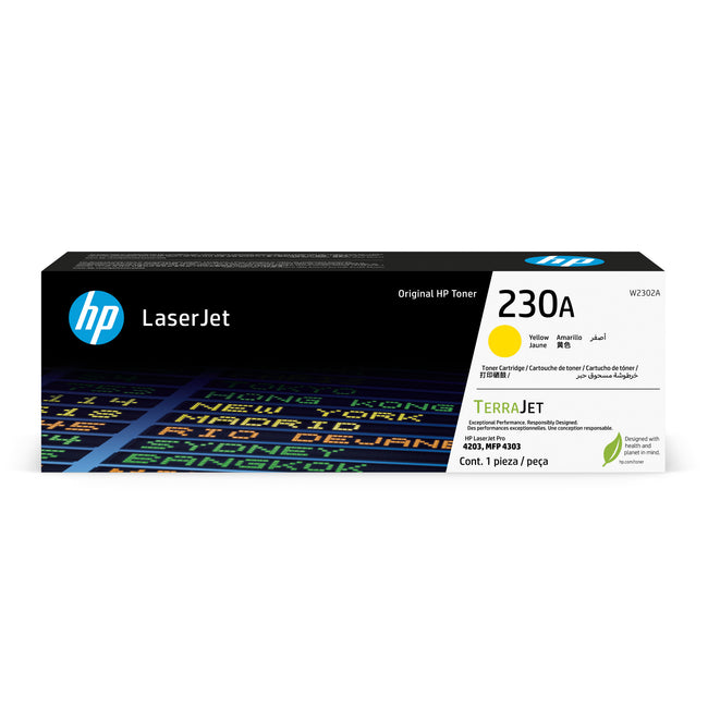 HP -  Tonercartridge  w2302a 230a geel