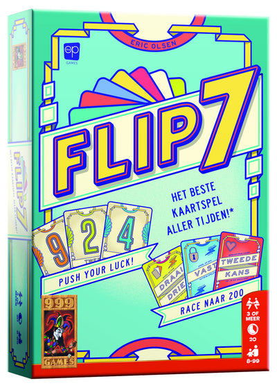 999 games -  Spel flip 7 | 12 stuks