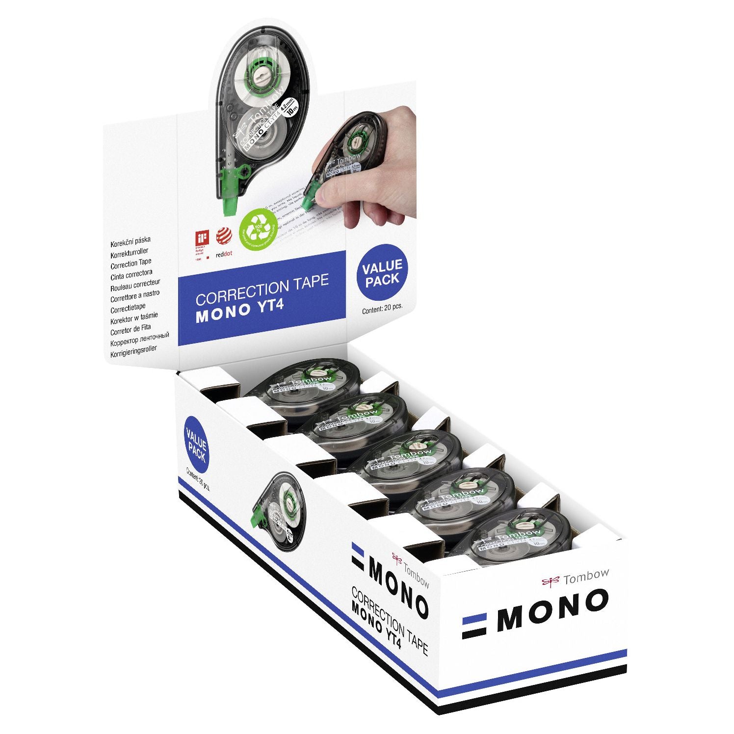 Tombow - Correction mono latérale 4.2mmx10m 20pcs