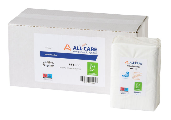 MediQo-line - Serviettes hygiéniques ultra ailes (6 x 40 pièces)