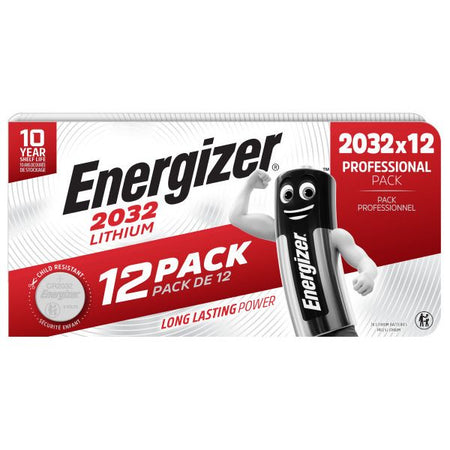 Energizer - Pile cr2032 lithium 12pcs
